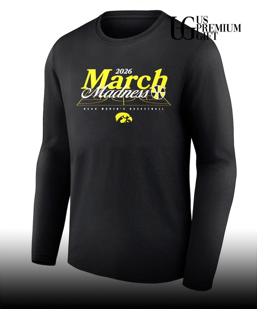 March Madness 2026 Iowa Hawkeyes NCAA Women’s basketball shirt