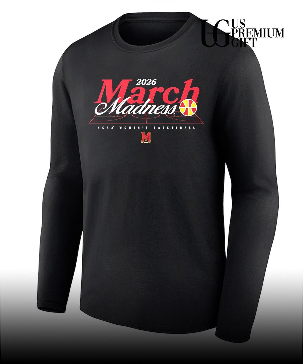 March Madness 2026 Maryland Terrapins NCAA Women’s basketball shirt