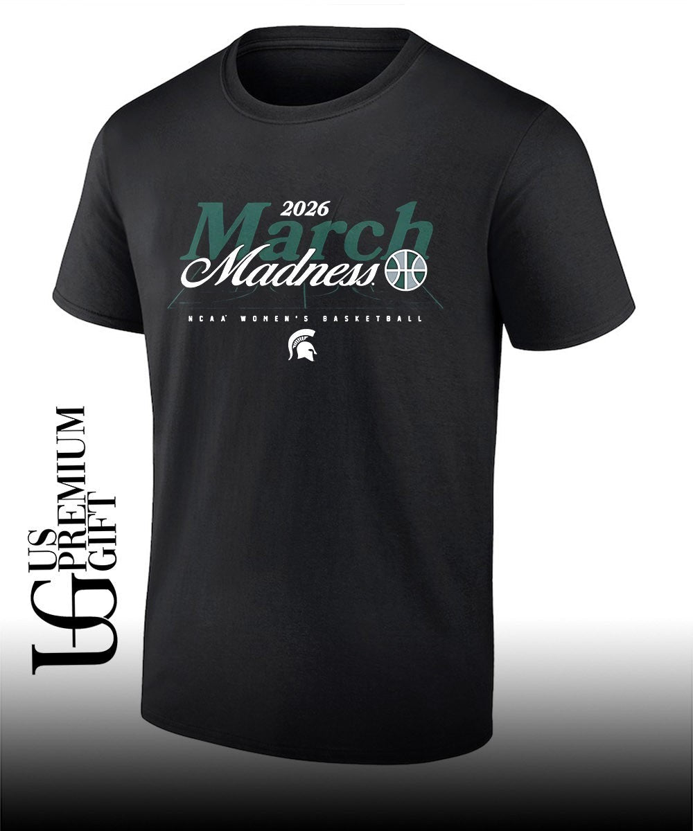 March Madness 2026 Michigan State Spartans NCAA Women’s basketball shirt