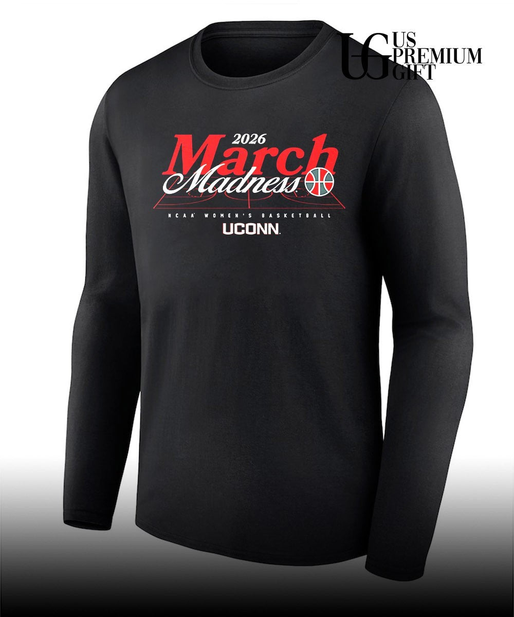 March Madness 2026 UConn Huskies NCAA Women’s basketball shirt