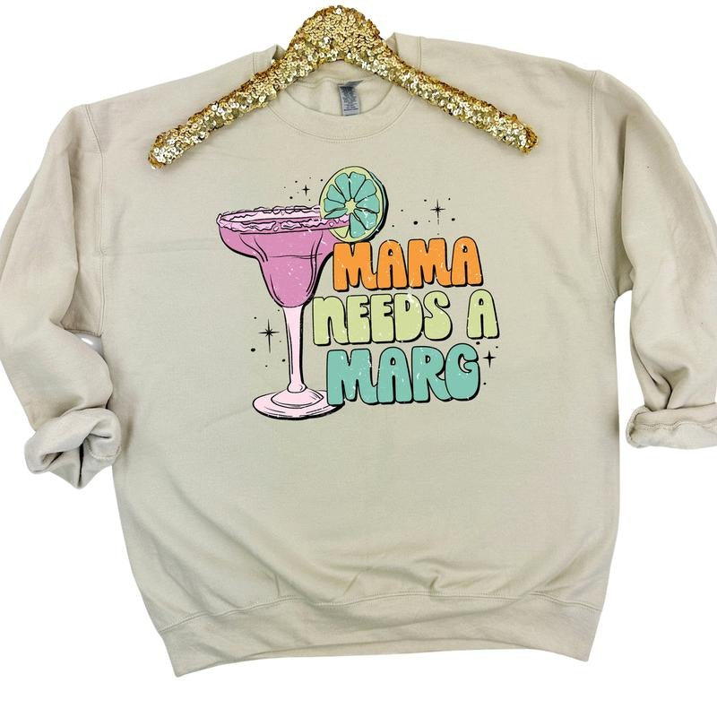 Marg Mama Sweatshirt 'NLB' T-Shirts, Hoodie | HypeDripTees.com