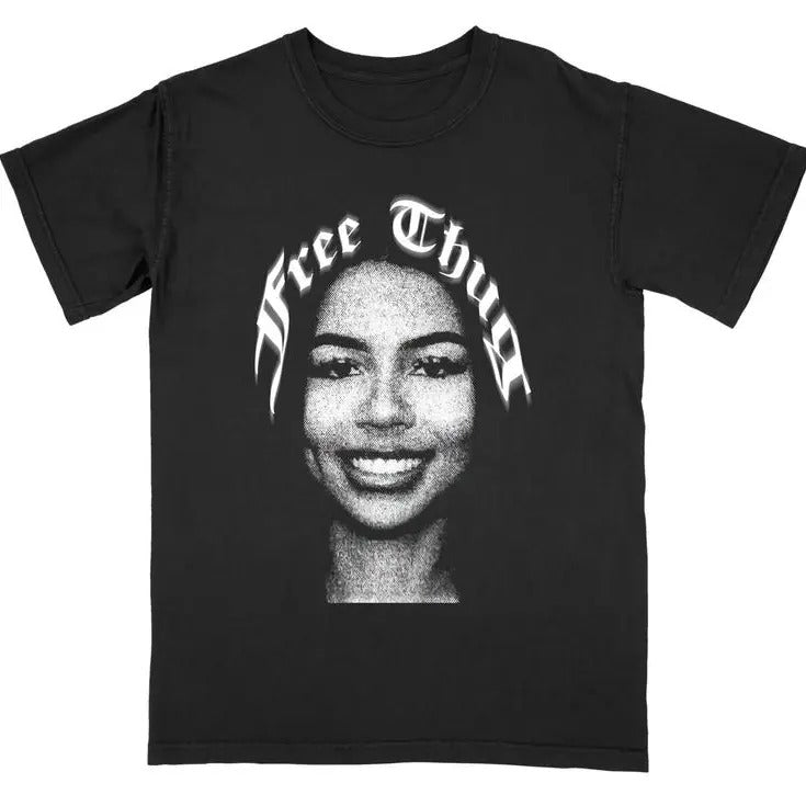 Mariah Graphic Tee, Rare Vintage Free Thug Black Shirt Hoodie, Sweatshirt | HypeDripTees.com