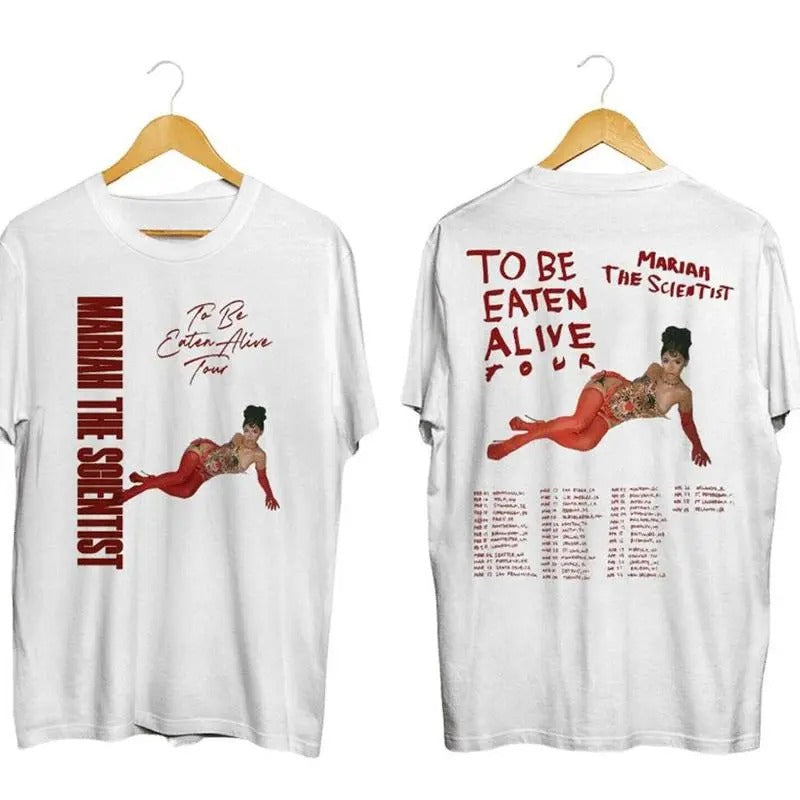 Mariah The Scientist To Be Eaten Alive Tour 2024 Shirt, Mariah The Scientist Fan Hoodie, Sweatshirt | HypeDripTees.com