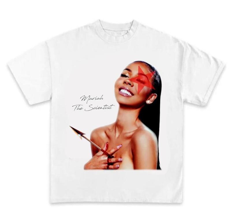 Mariah the Scientist Star T-Shirt for Fans, Fans Gift For Men And Women T-Shirt Hoodie, Sweatshirt | HypeDripTees.com