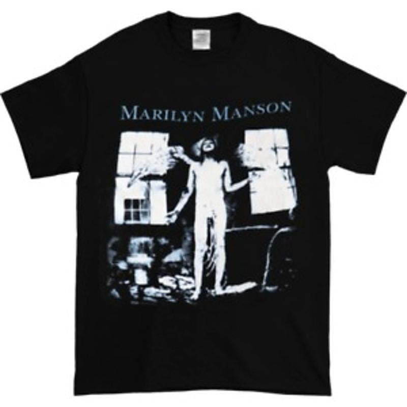 Marilyn Manson Antichrist Superstar New Black Black Cotton T-shirt Unisex Full Size Hoodie, Sweatshirt | HypeDripTees.com