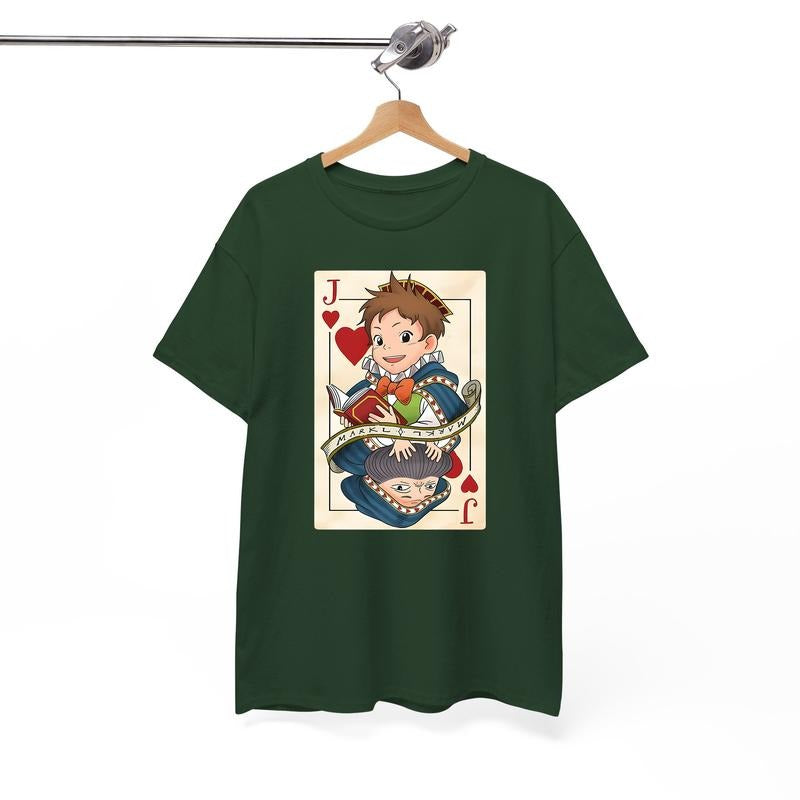 Markl Playing Card Tshirt, Howls Moving Castle Tshirt, Studio Ghibli, Howl And Sophie, Anime Hoodie, Sweatshirt