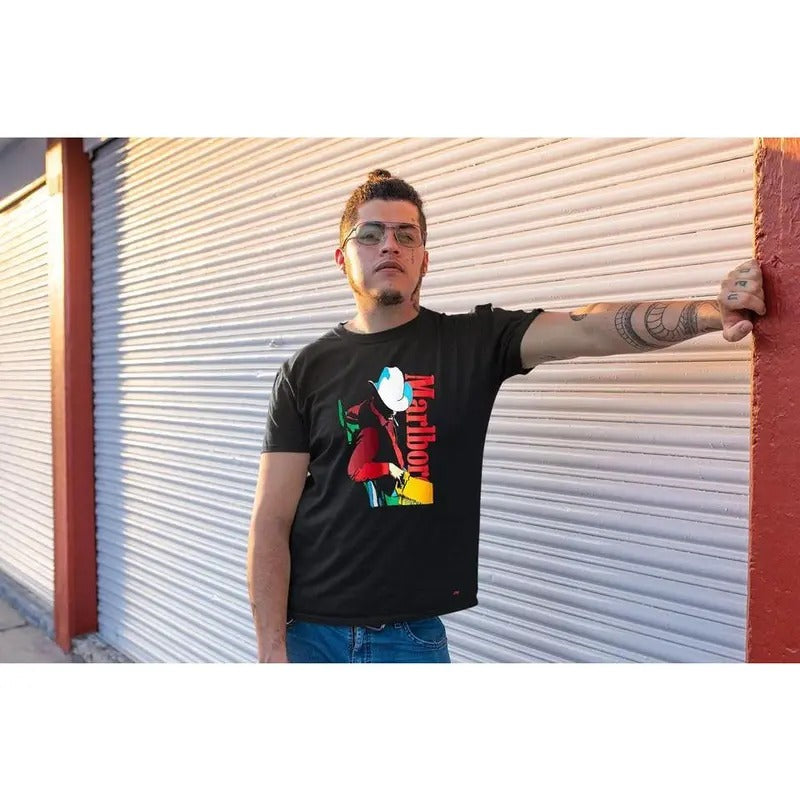 Marlboro Rare Delta Marlboro Cowboy Black T-Shirts, Hoodie, Sweatshirt