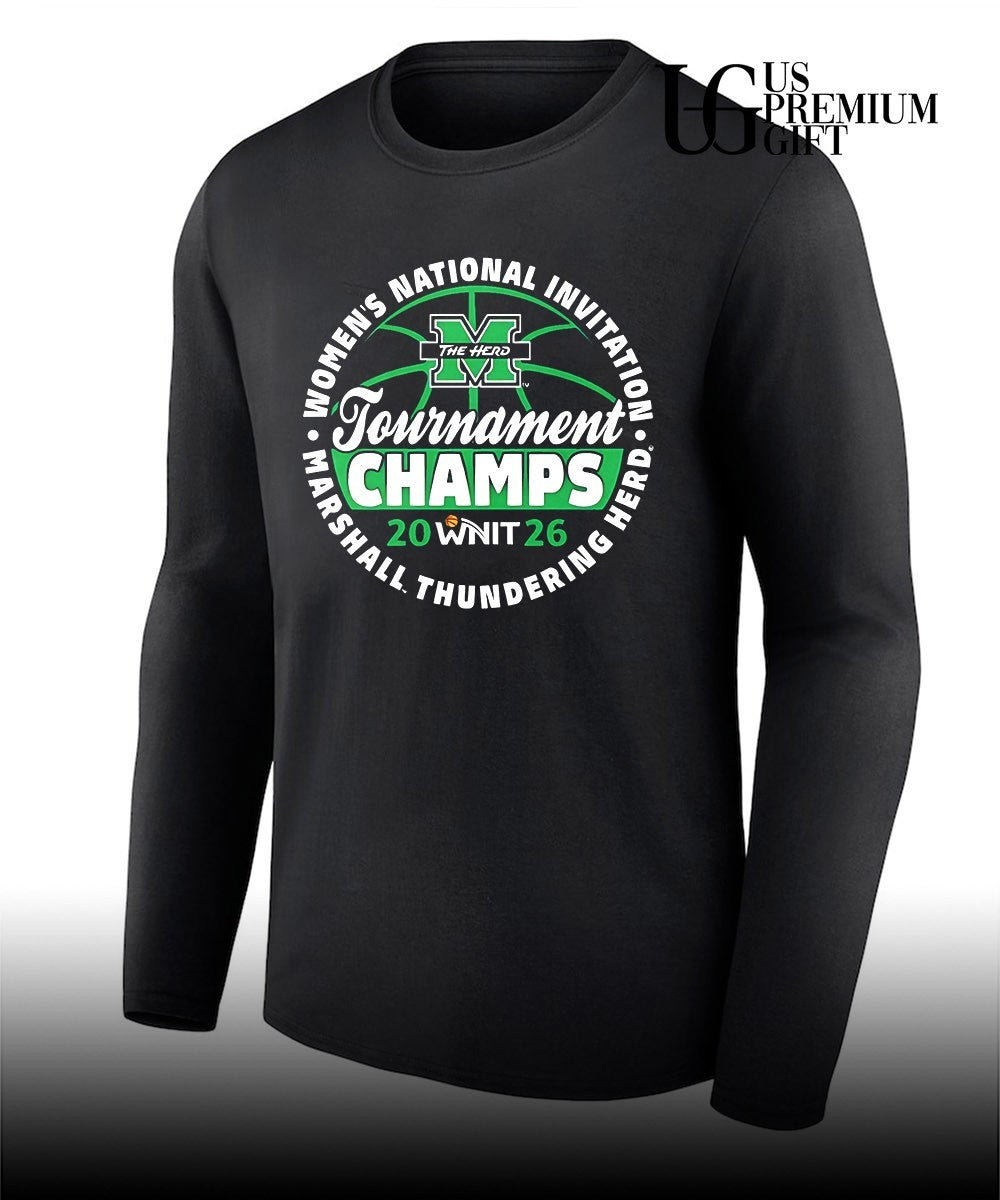 Marshall Thundering Herd Women’s National Invitation Tournament Champs 2026 shirt