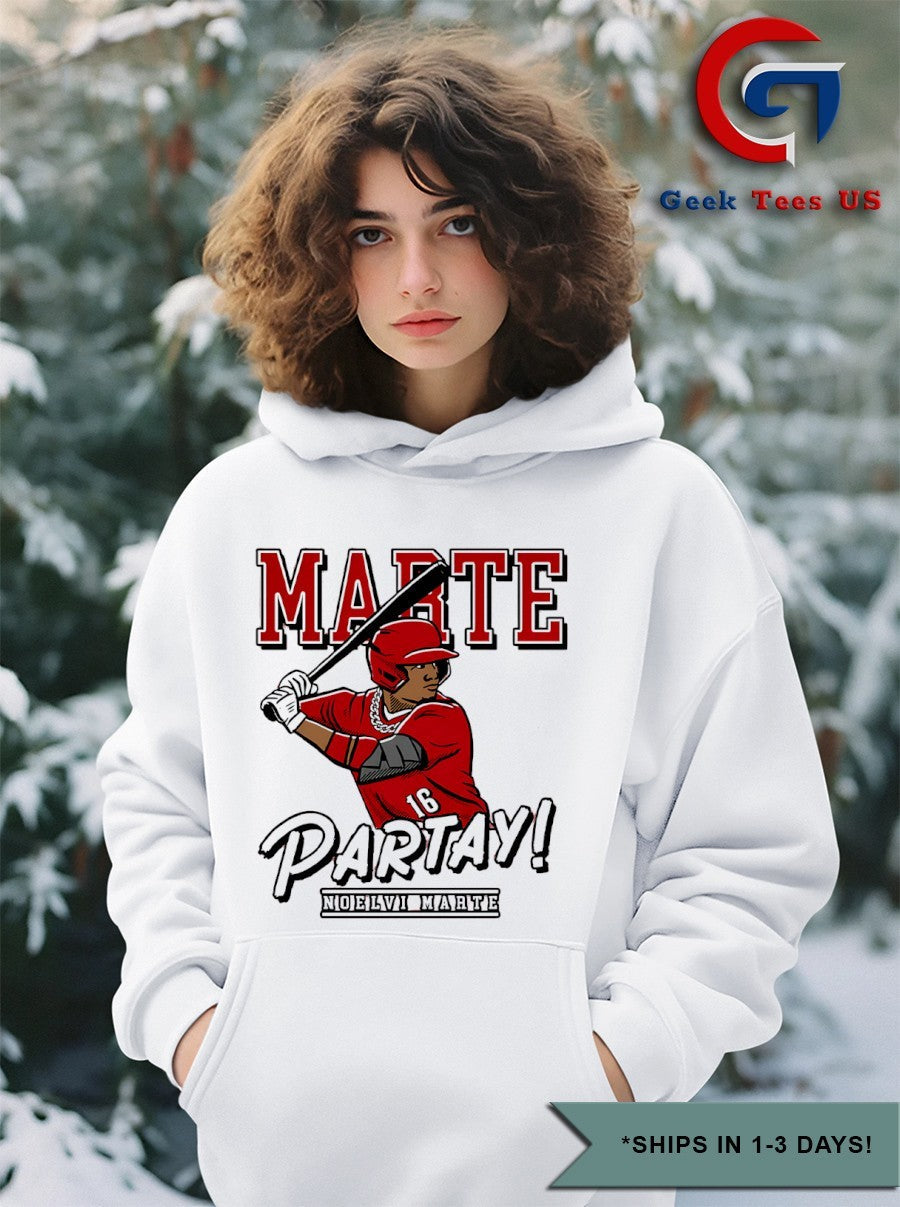 Marte Partay Noelvi Marte Cincinnati Reds baseball shirt