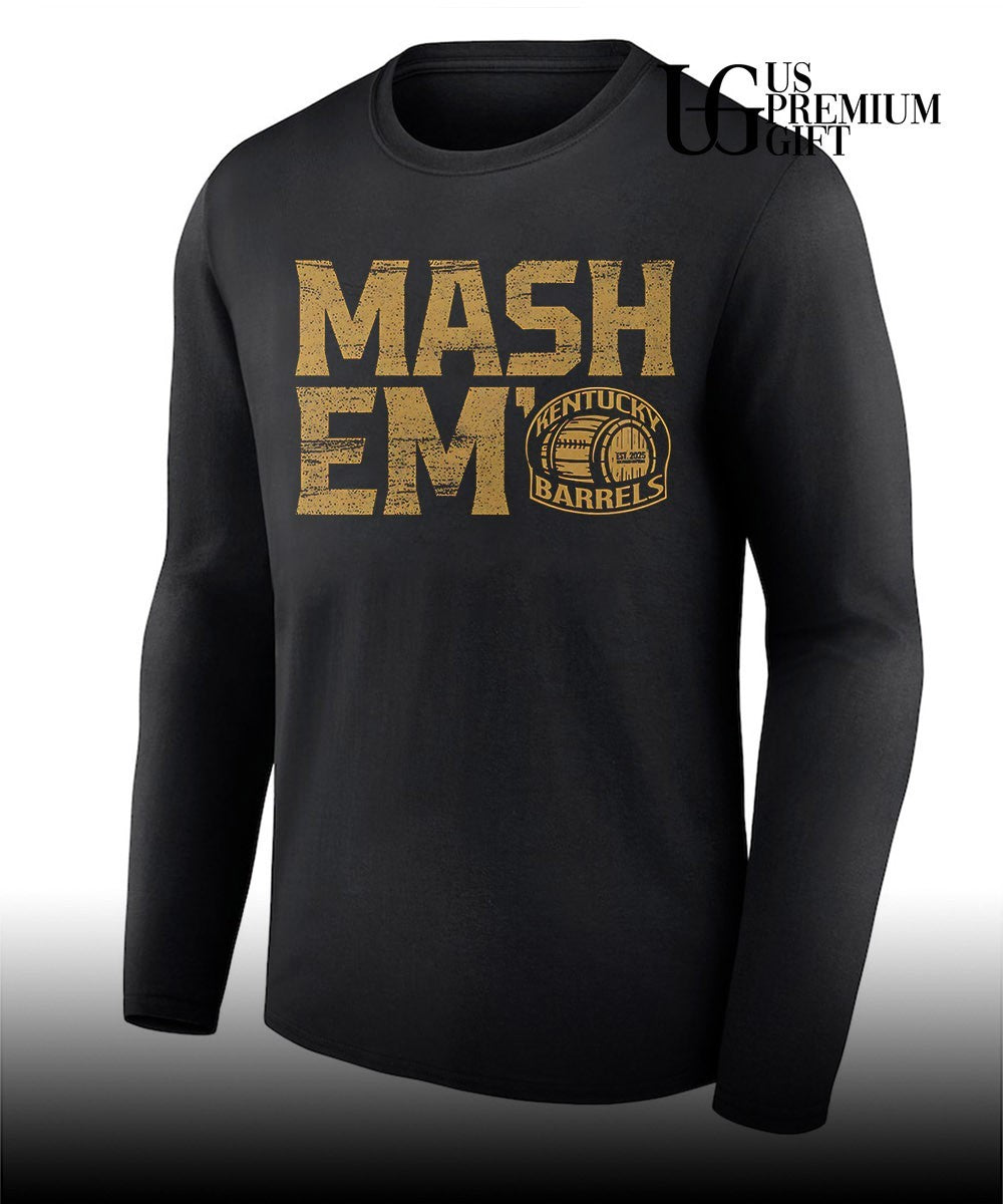 Mash Em’ Kentucky Barrels football shirt