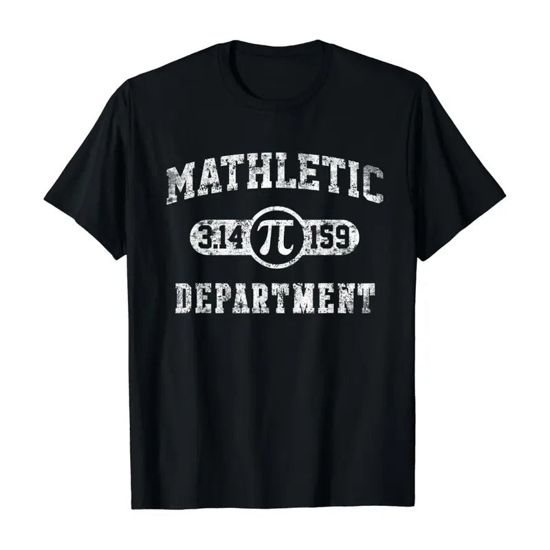 Mathletic Department 3.14159 Pi Day Math Teacher Vintage T-Shirt Hoodie, Sweatshirt | HypeDripTees.com