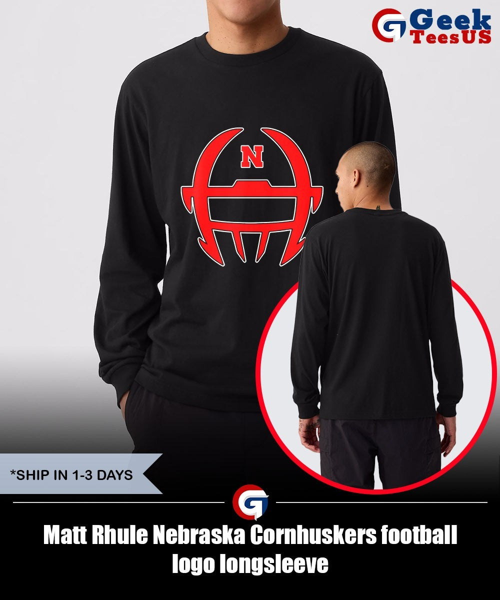 Matt Rhule Nebraska Cornhuskers football logo shirt