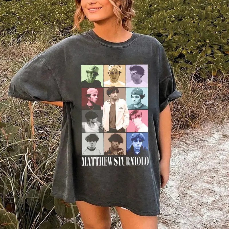 Matthew Sturniolo Eras Tour New Version Matthew Sturniolo Man T-Shirts, Hoodie, Sweatshirt