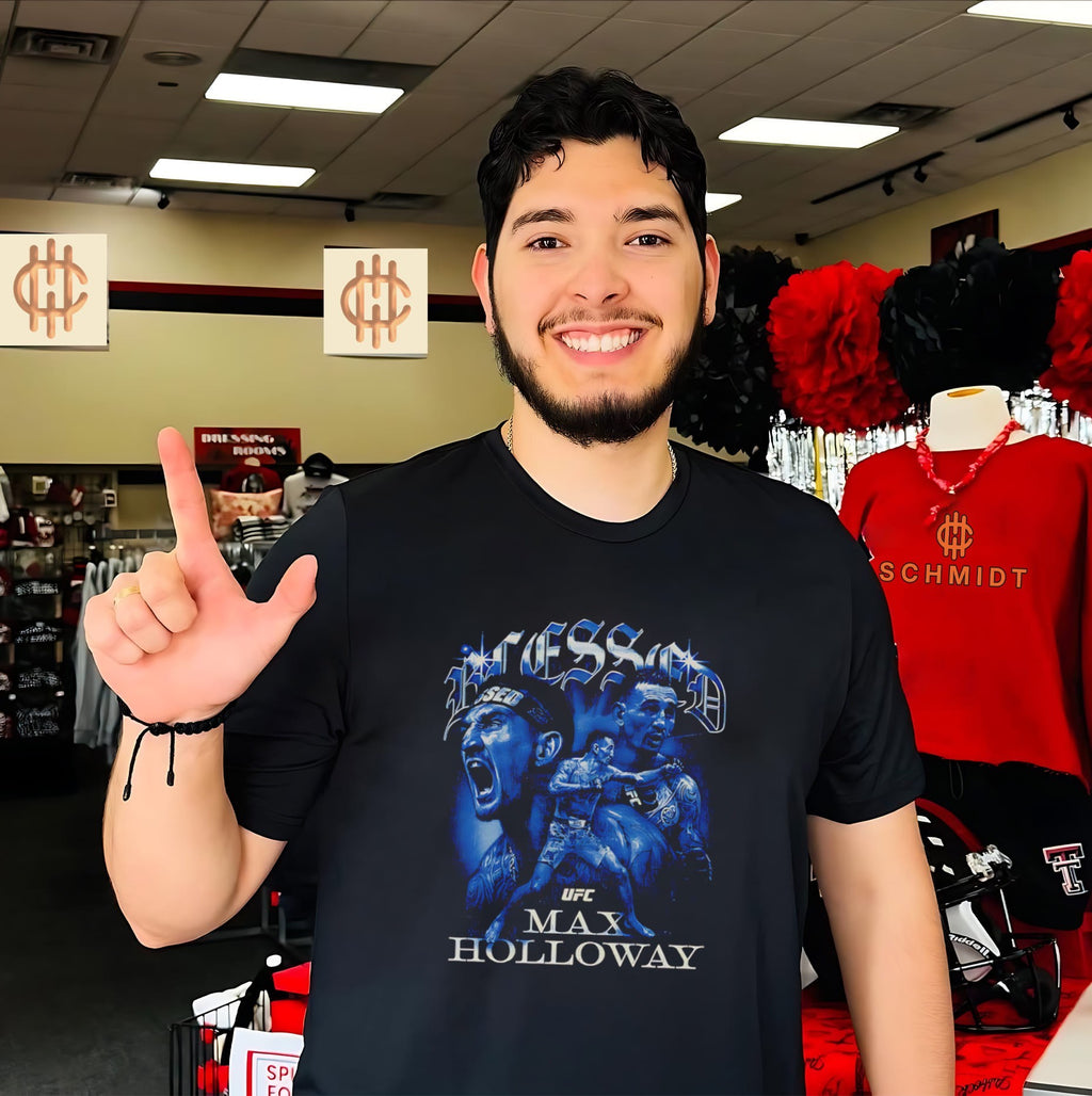 Max Holloway UFC Vintage Grunge shirt