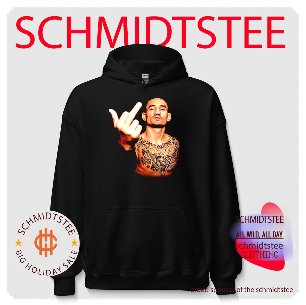 Max Holloway UFC middle finger graphic shirt