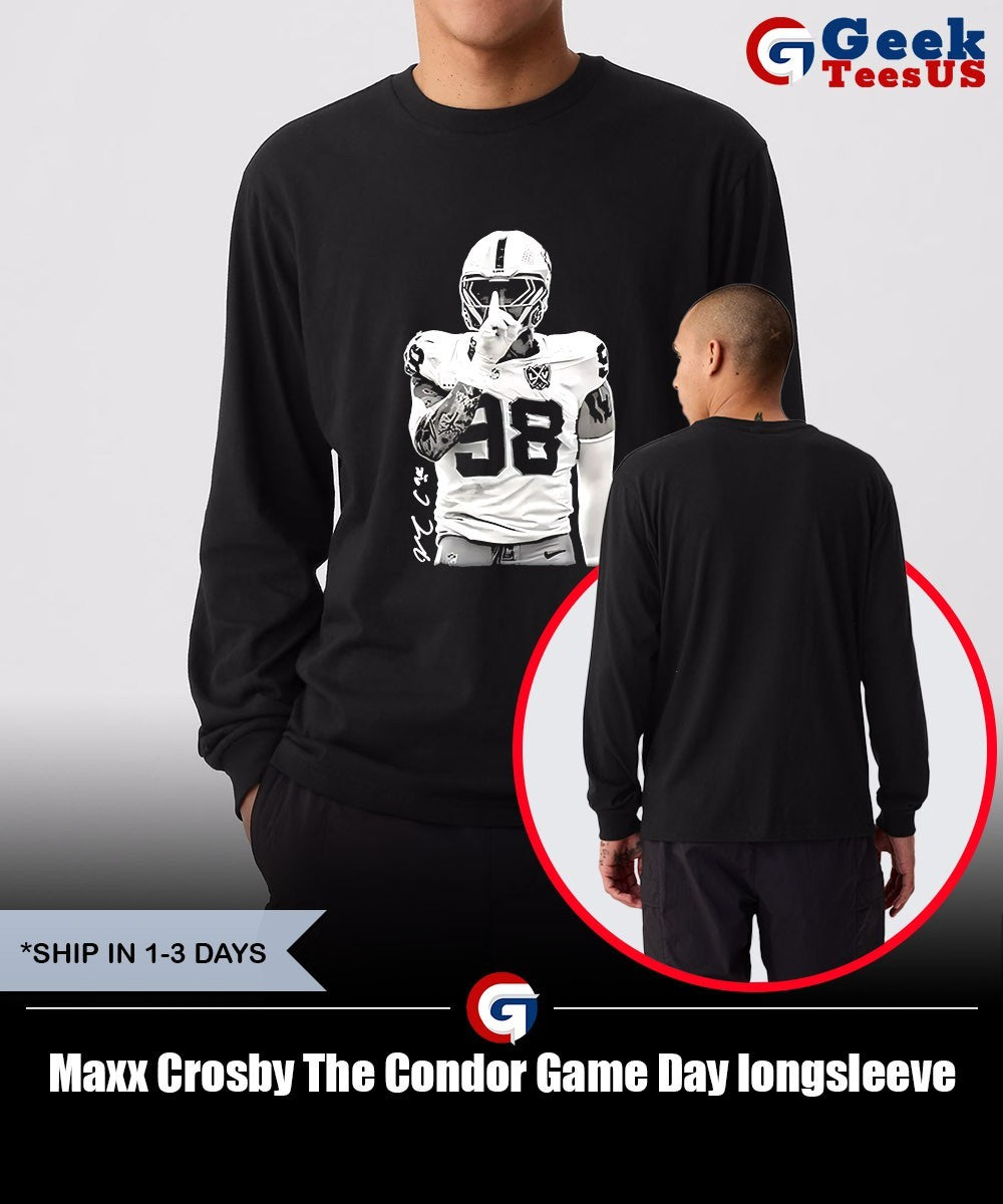 Maxx Crosby The Condor Game Day shirt