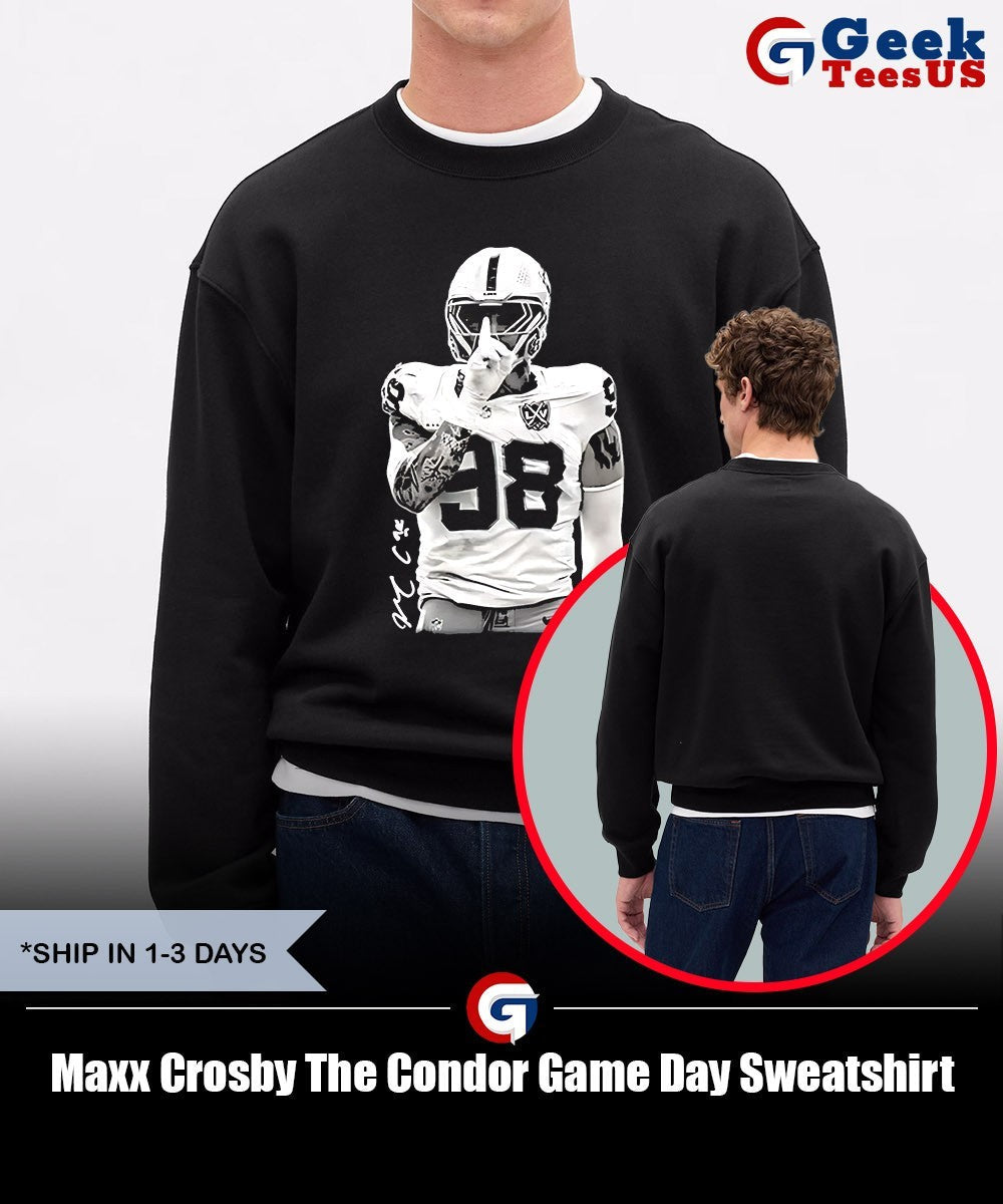 Maxx Crosby The Condor Game Day shirt