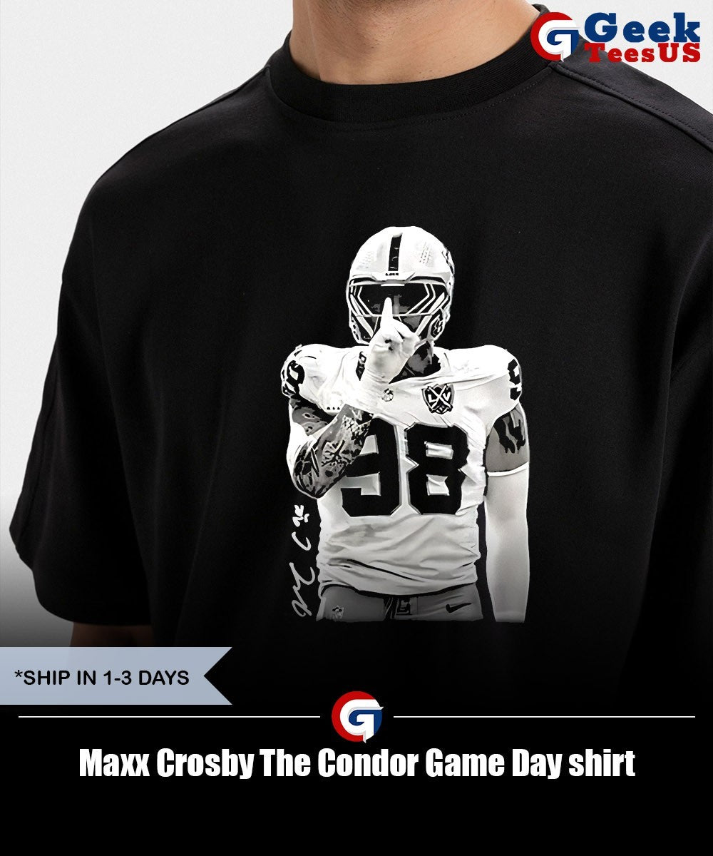 Maxx Crosby The Condor Game Day shirt