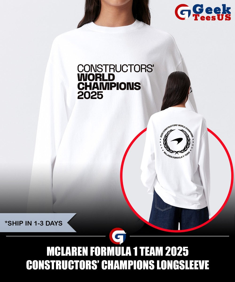 McLaren Formula 1 Team 2025 Constructors’ Champions shirt