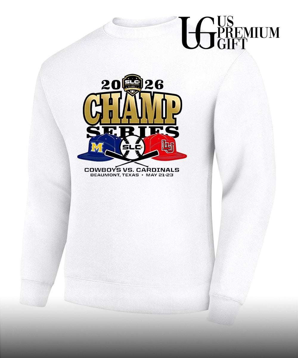 McNeese State Cowboys vs Lamar University Cardinals Southland Conference Baseball Championship Series 2026 shirt