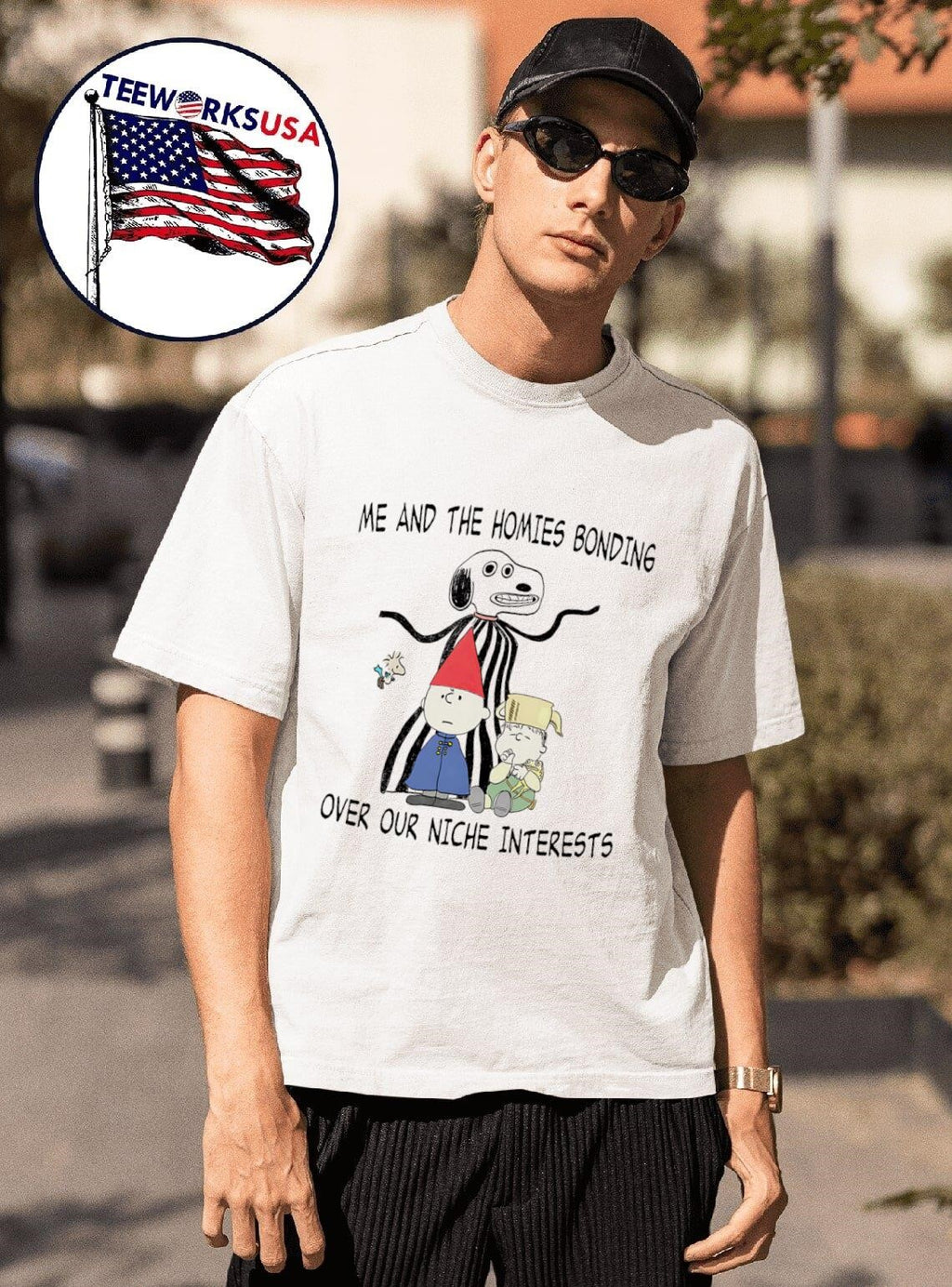 Me And The Homies Bonding Over Our Niche Interests Peanuts Over The Garden Wall Shirt