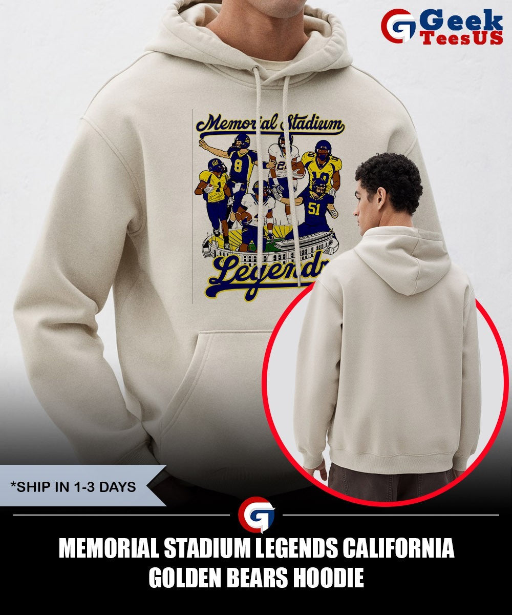 Memorial Stadium Legends California Golden Bears shirt