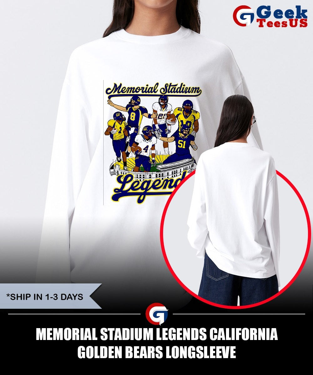 Memorial Stadium Legends California Golden Bears shirt