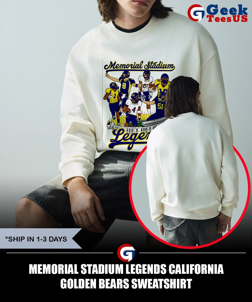 Memorial Stadium Legends California Golden Bears shirt
