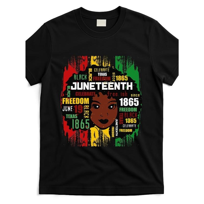 Men Women Juneteenth Freedom 1865 Graphic T-Shirt