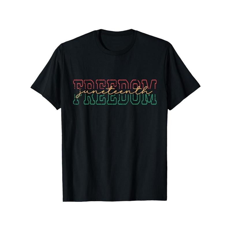 Men WomenJuneteenth 1865 African American Freedom Day T-Shirt