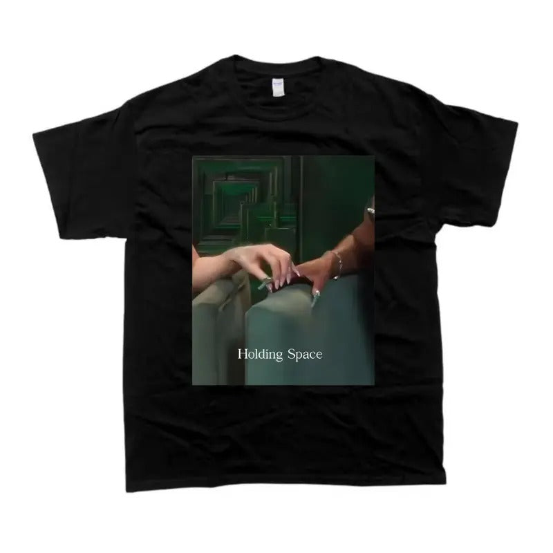 Men's Classic Fit Cotton Tee - Taking The Lyrics And Really Holding Space T-shirt