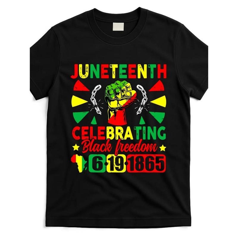 Men's Juneteenth Celebration 6.19.1865 Graphic T-Shirt Hoodie, Sweatshirt | HypeDripTees.com