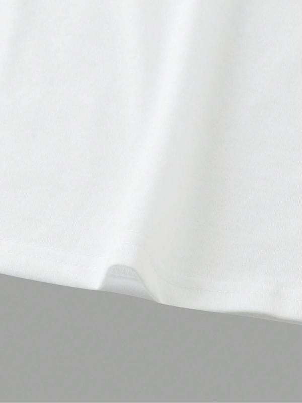 Men's Legends Graphic Print Round Neck Tee, Loose Casual Short Sleeve T-shirt for Summer, Men's Top for Daily Wear...
