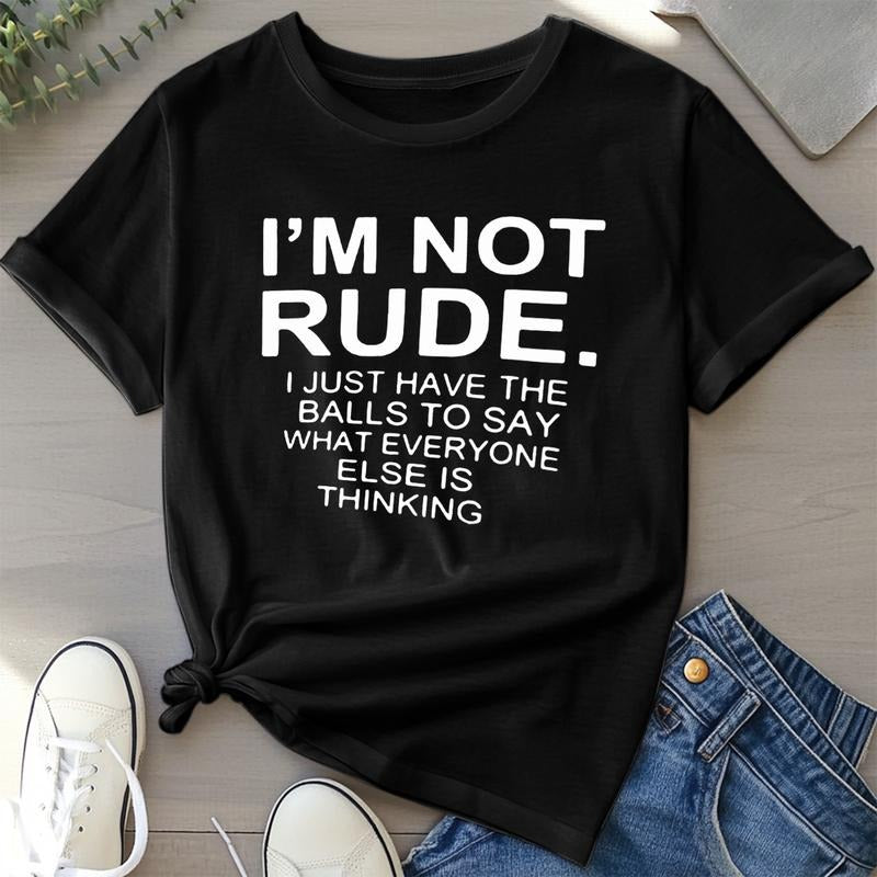 Men's Letter Print Round Neck Graphic Tee, Regular Fit Casual Crewneck Short Sleeve T-shirt, Men's T Shirts, T Shirts for...