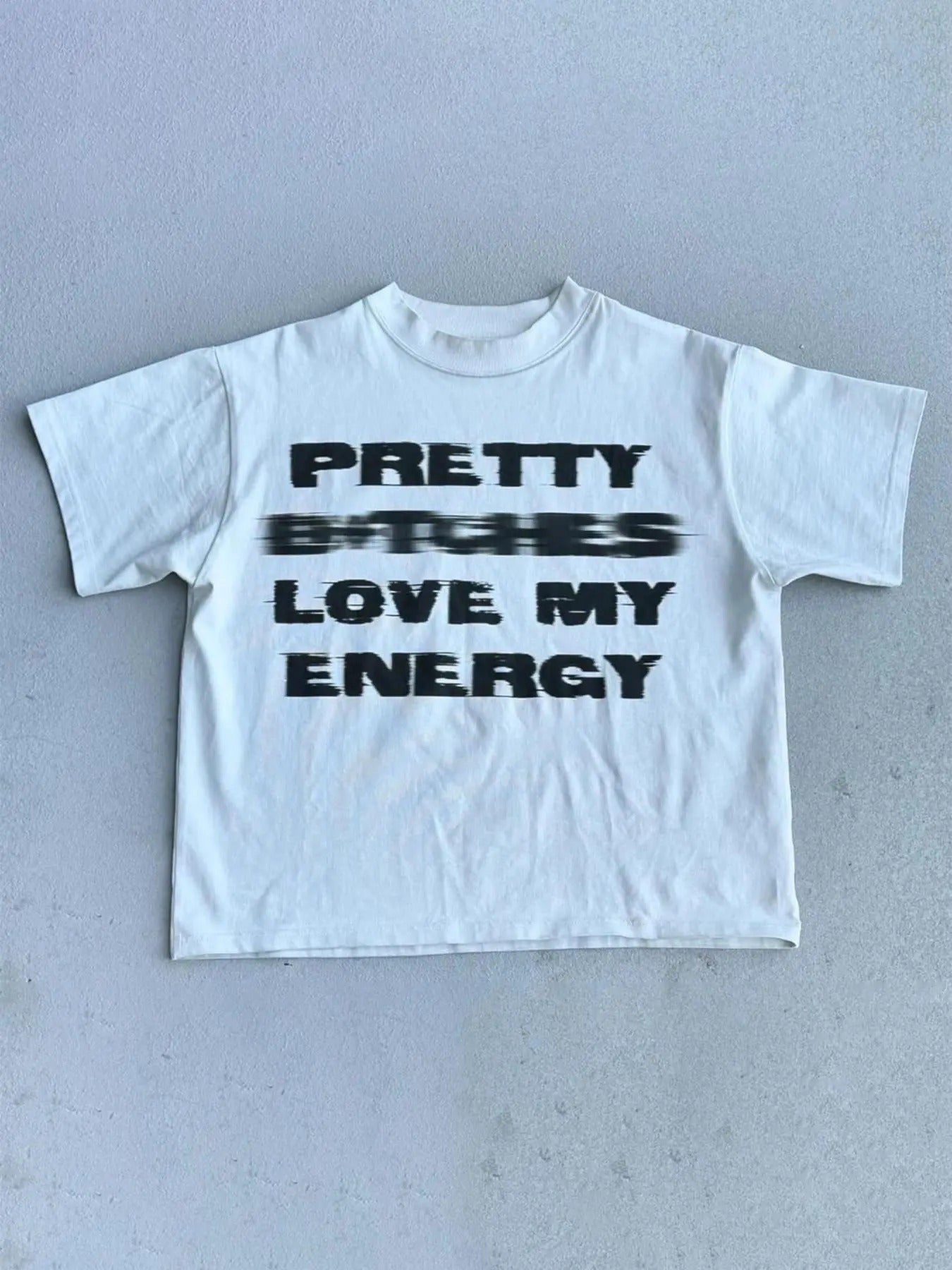 Men's Letter Print Round Neck Tee, Casual Loose Short Sleeve T-shirt for Summer, Men's Top for Daily Wear Hoodie, Sweatshirt