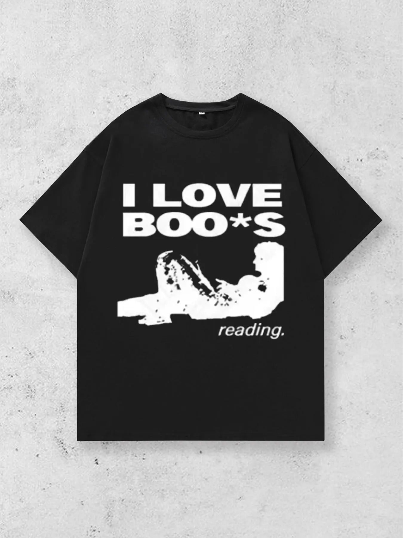 Men's Letter Print Round Neck Tee, Regular Fit Casual Short Sleeve Crew Neck T-Shirt for Summer, Fashion Men's Top for...