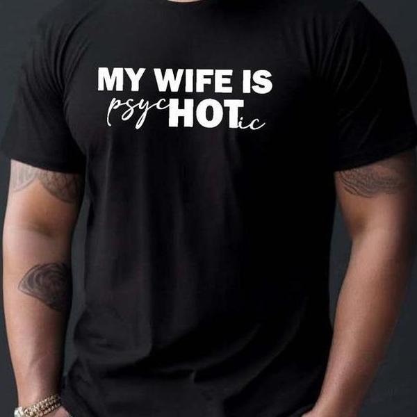 Men's Letter Print Round Neck Tee, Regular Fit Short Sleeve Crew Neck T-Shirt for Daily Wear, Casual Summer Top for Men...