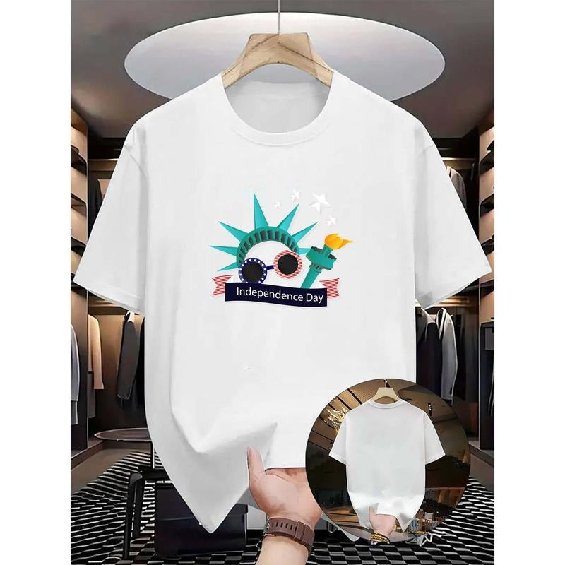 Men's Patriotic Independence Day  T-Shirt