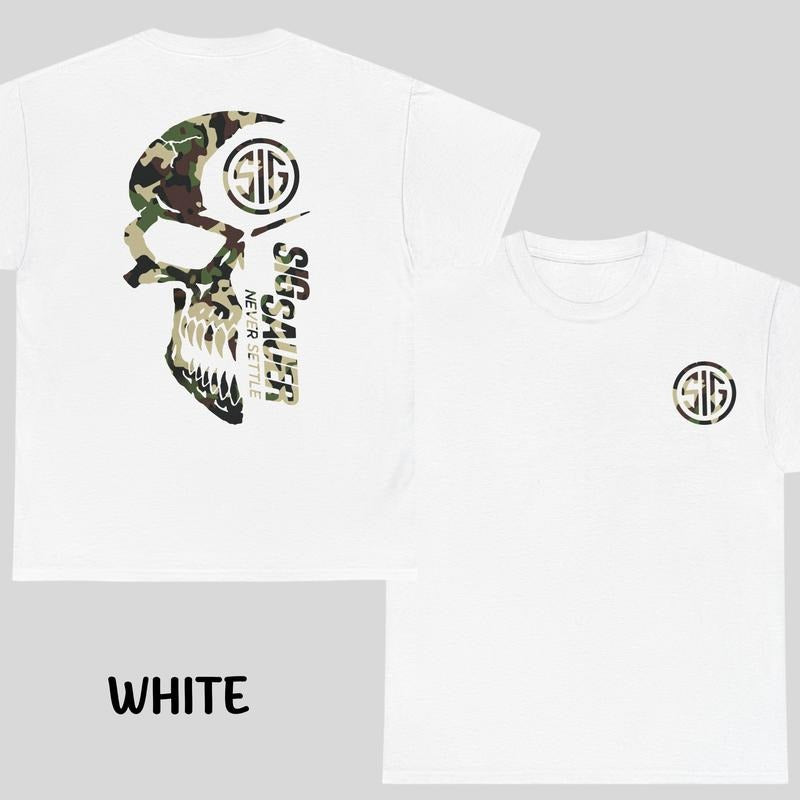 Men's Sig Sauer Never Settle Camo T-Shirt