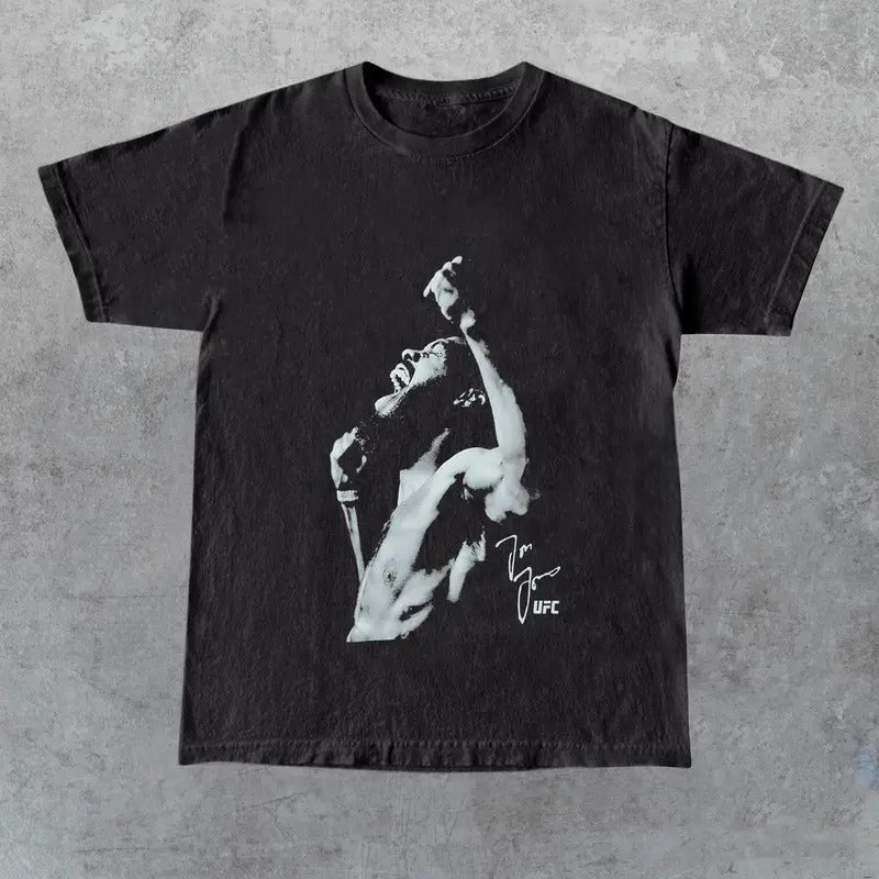 Men's UFC Bone Jones Roar T-Shirt - Multicolor-For Men And Women Menswear Top Hoodie, Sweatshirt | HypeDripTees.com