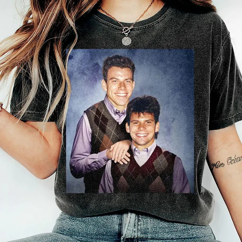 Menendez Brothers Vintage Style Shirt, Step Brother Free Erik And Lyle Menendez Graphic 90s Unisex Shirt Tee for Men...