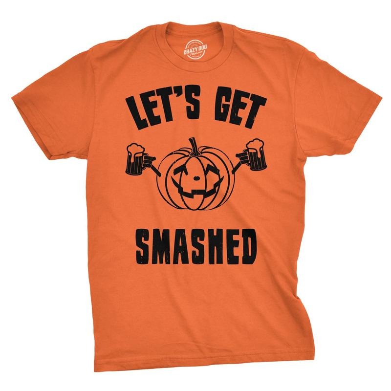 Mens Funny Halloween T Shirts Pumpkin Skeleton Costume Devil Zombie Tees Hoodie, Sweatshirt | HypeDripTees.com