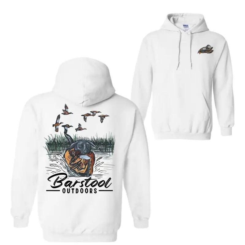 Menswear Barstool Outdoors Duck Hunt Ii Hoodie, Trendy Shirt Sweatshirt | HypeDripTees.com