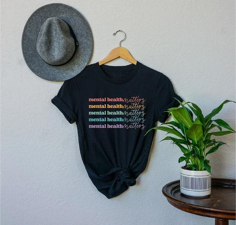 Mental Health Matters Shirt, Mental Health Awareness Shirt, Anxiety Shirt, Therapist Tee, Psychologist Shirt, Mental...