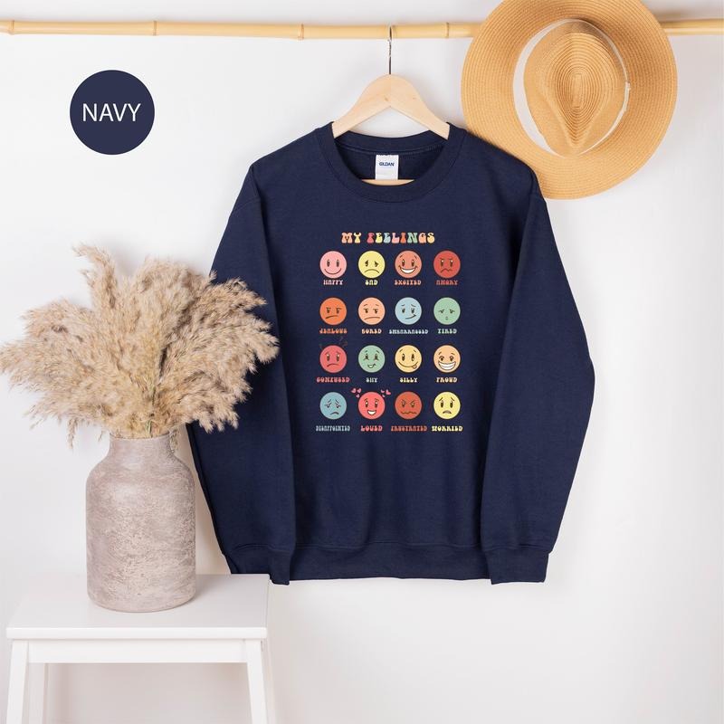 Mental Health Shirt, My Feelings Sweatshirt, Emotions Hoodie | HypeDripTees.com