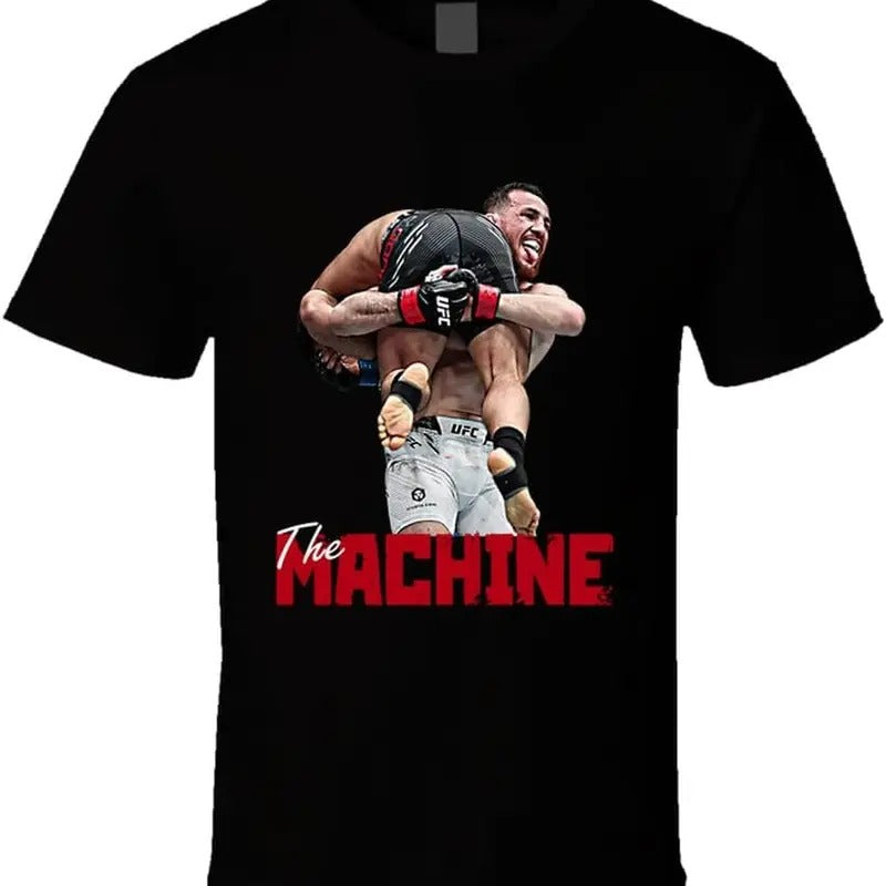 Merab The Machine Dvalishvili Carrying Henry Cejudo MMA Fan T Shirt Hoodie, Sweatshirt | HypeDripTees.com