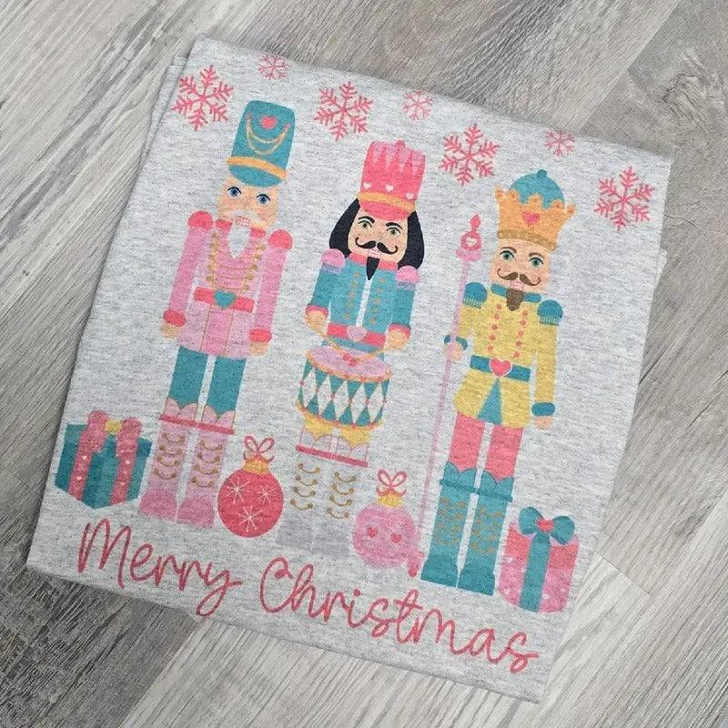 Merry Christmas Cute Graphic Tee or Sweatshirt Hoodie | HypeDripTees.com