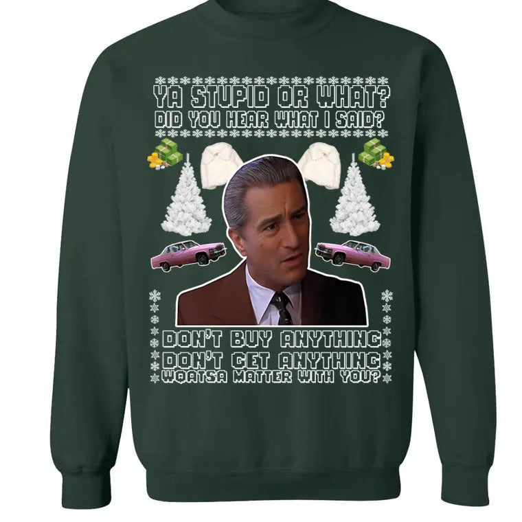 Merry Christmas Goodfellas Sweatshirt T-Shirts, Hoodie | HypeDripTees.com