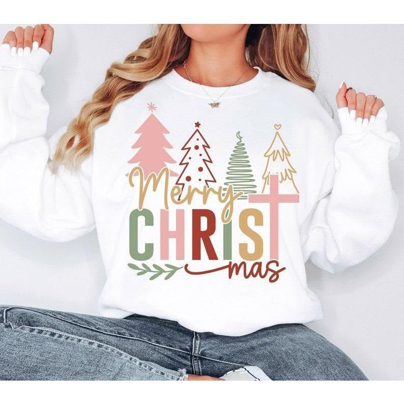 Merry Christian Shirt Shirt Tree Shirt T-Shirts, Hoodie, Sweatshirt