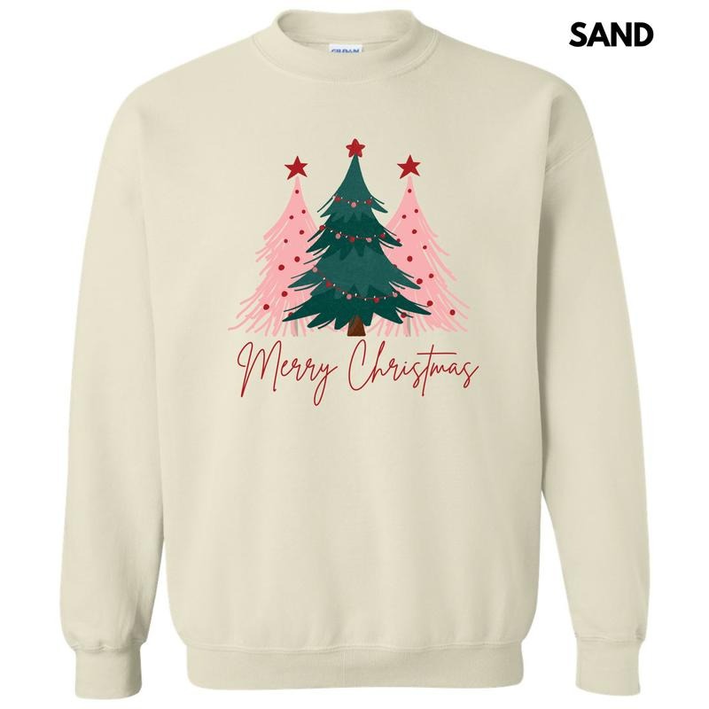 Merry Christmas Tree Trio Sweatshirt 'NLB' T-Shirts, Hoodie | HypeDripTees.com